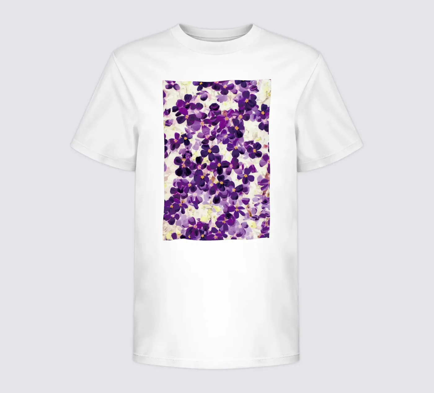 Violet Bloom t-shirt bambini da Amy Sia