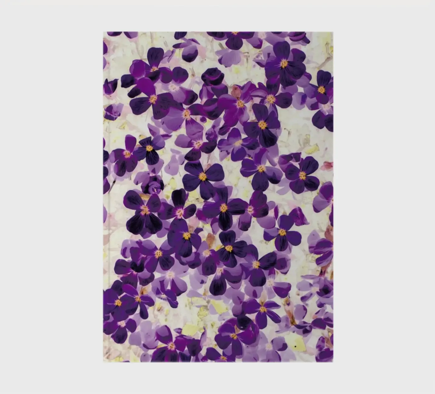 Violet Bloom notebook by Amy Sia