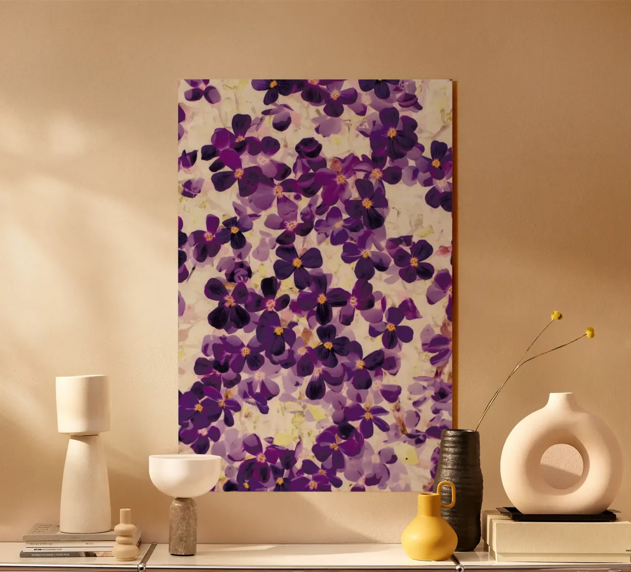Violet Bloom plexiglass da Amy Sia