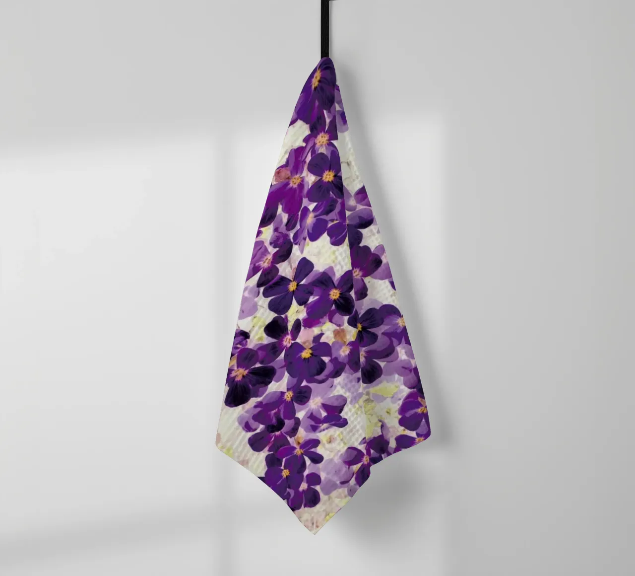 Violet Bloom canovaccio da cucina da Amy Sia