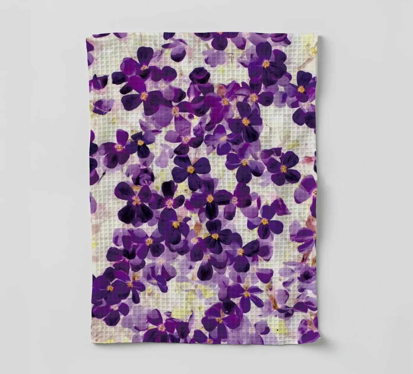 Violet Bloom theedoek van Amy Sia