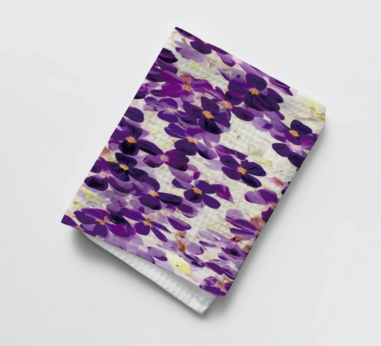 Violet Bloom canovaccio da cucina da Amy Sia