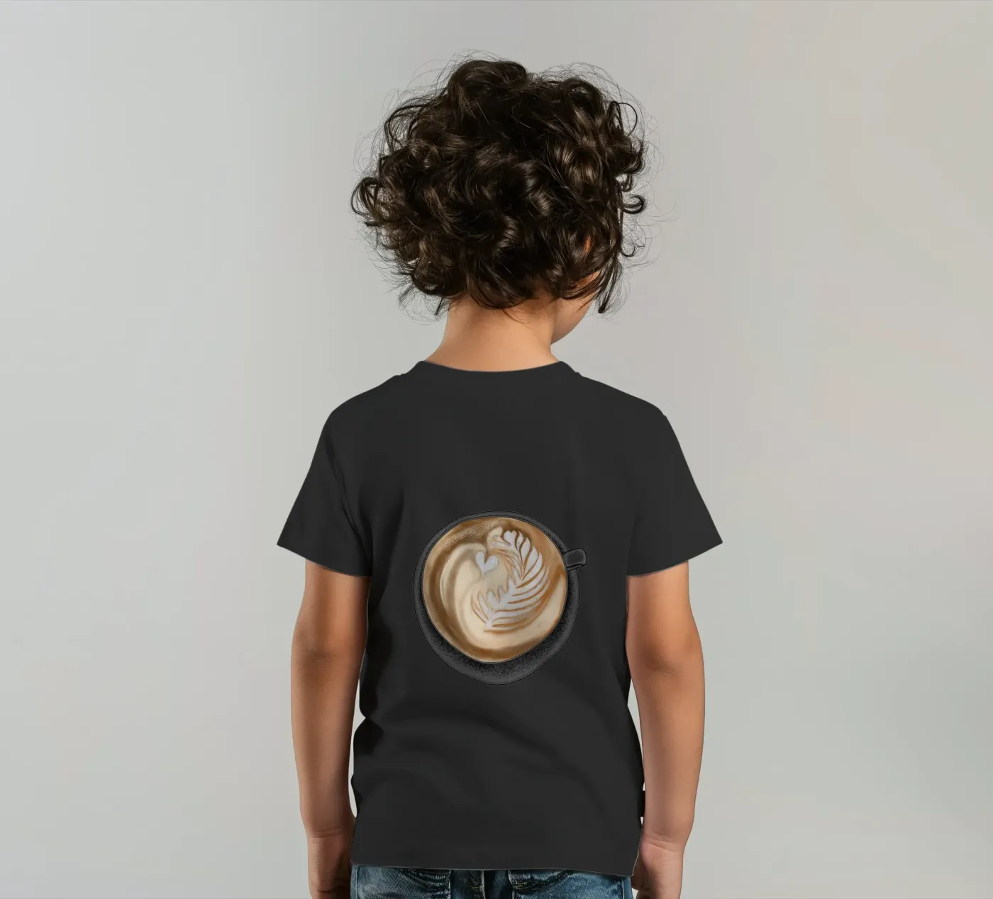 Kaffeepause Kinder T-Shirt von Studio Driver