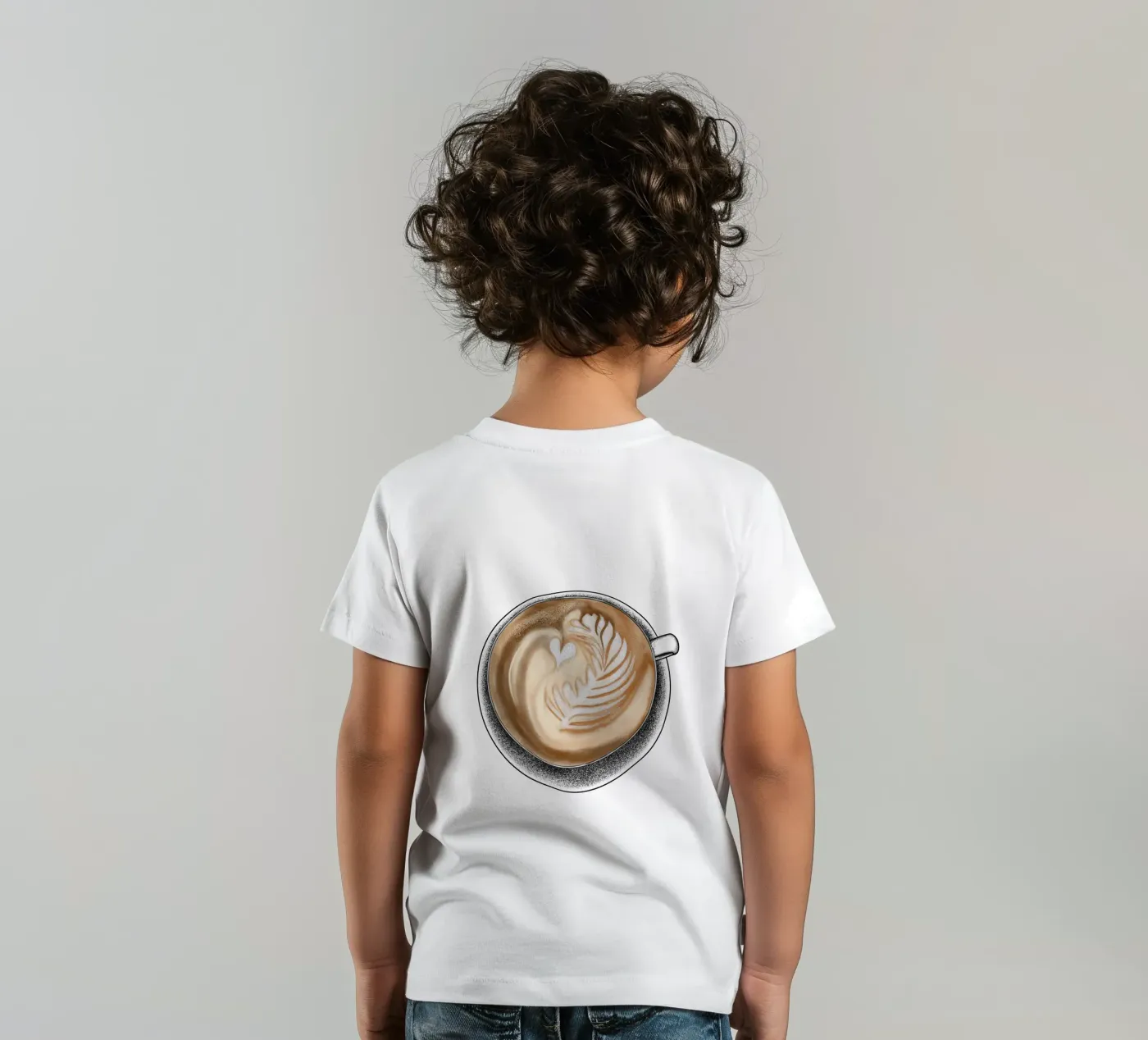 Kaffeepause Kinder T-Shirt von Studio Driver