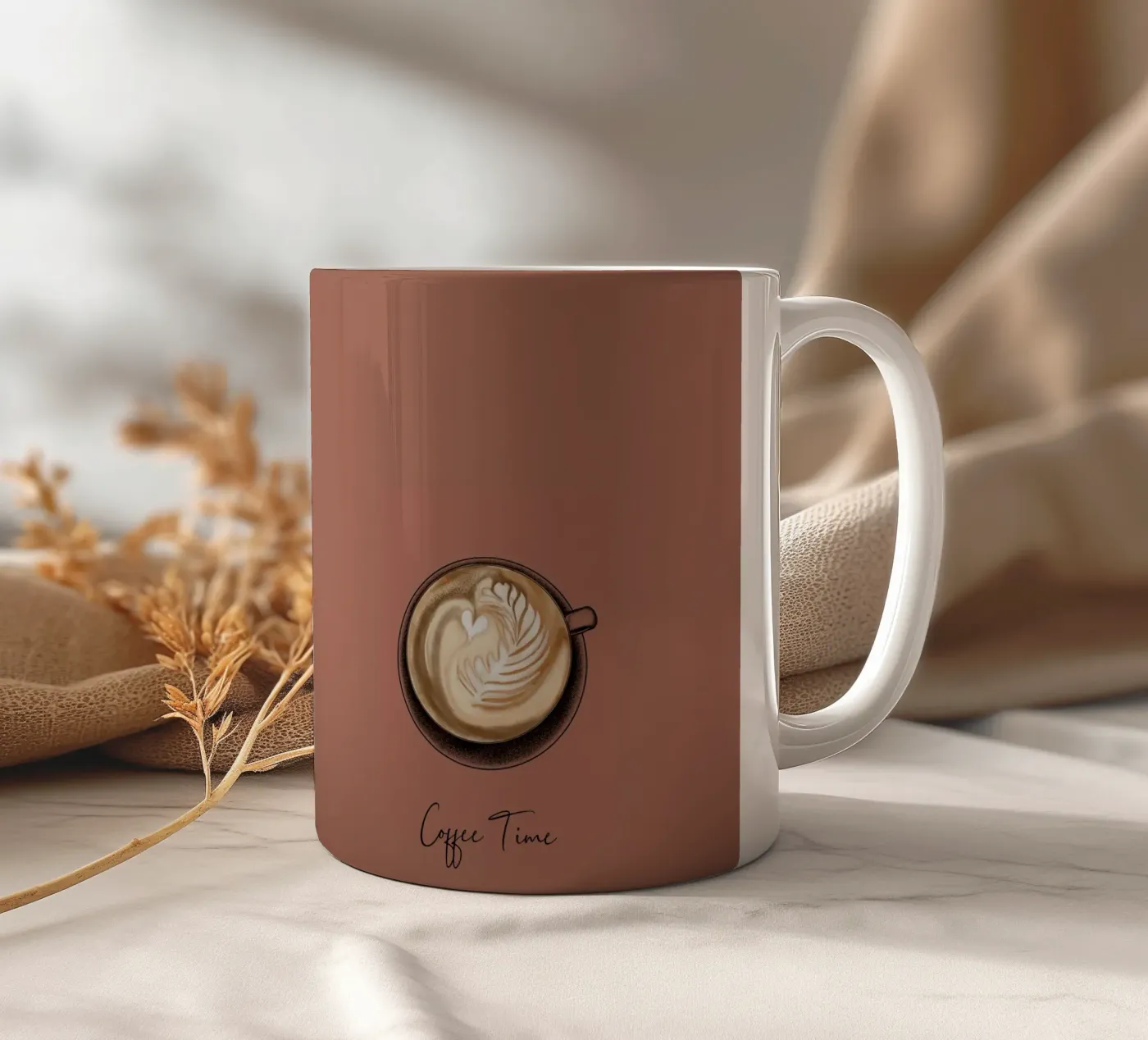 Coffee Time ceramic mug by Studio Driver