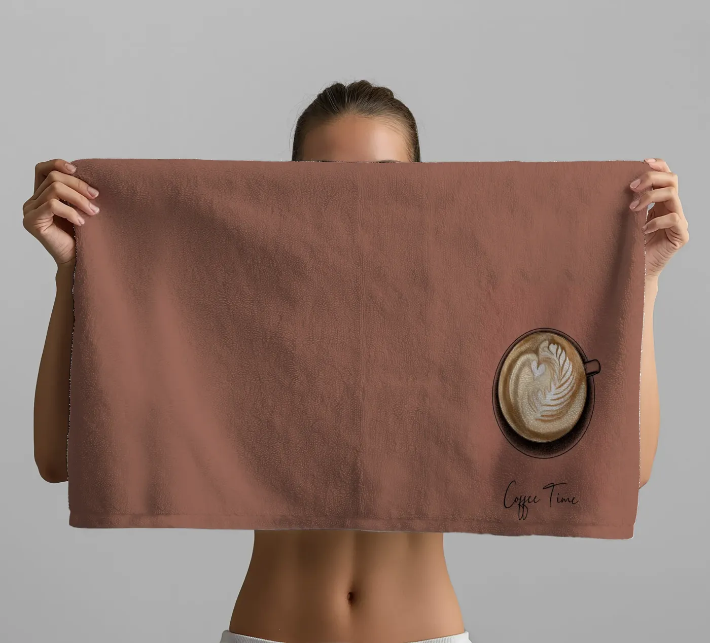 Kaffeepause Handtuch von Studio Driver