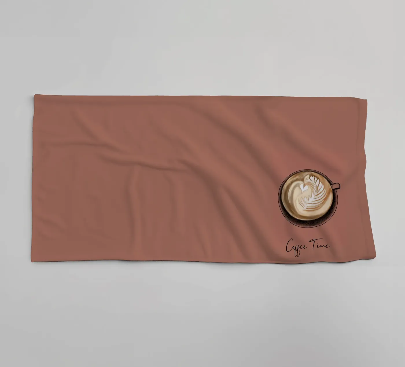 Kaffeepause Handtuch von Studio Driver