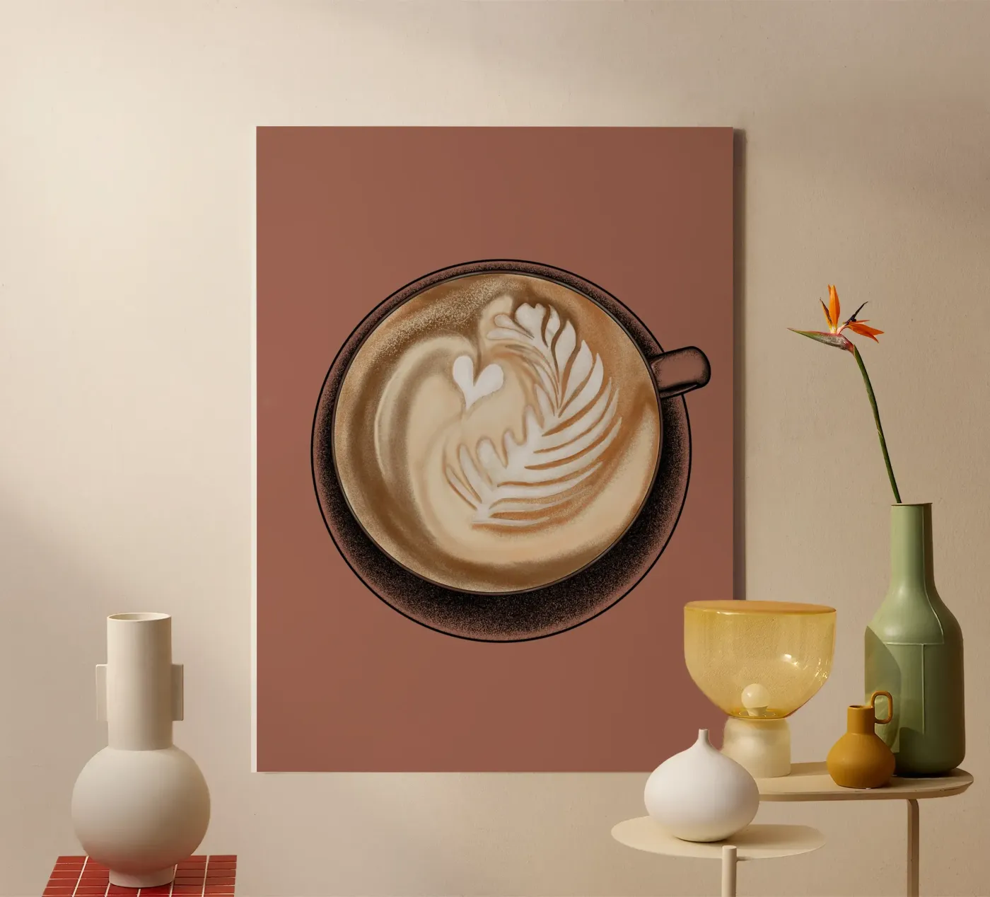 Pause café toile de Studio Driver