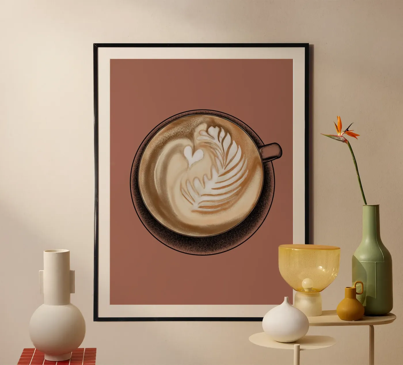 Kaffeepause Poster von Studio Driver