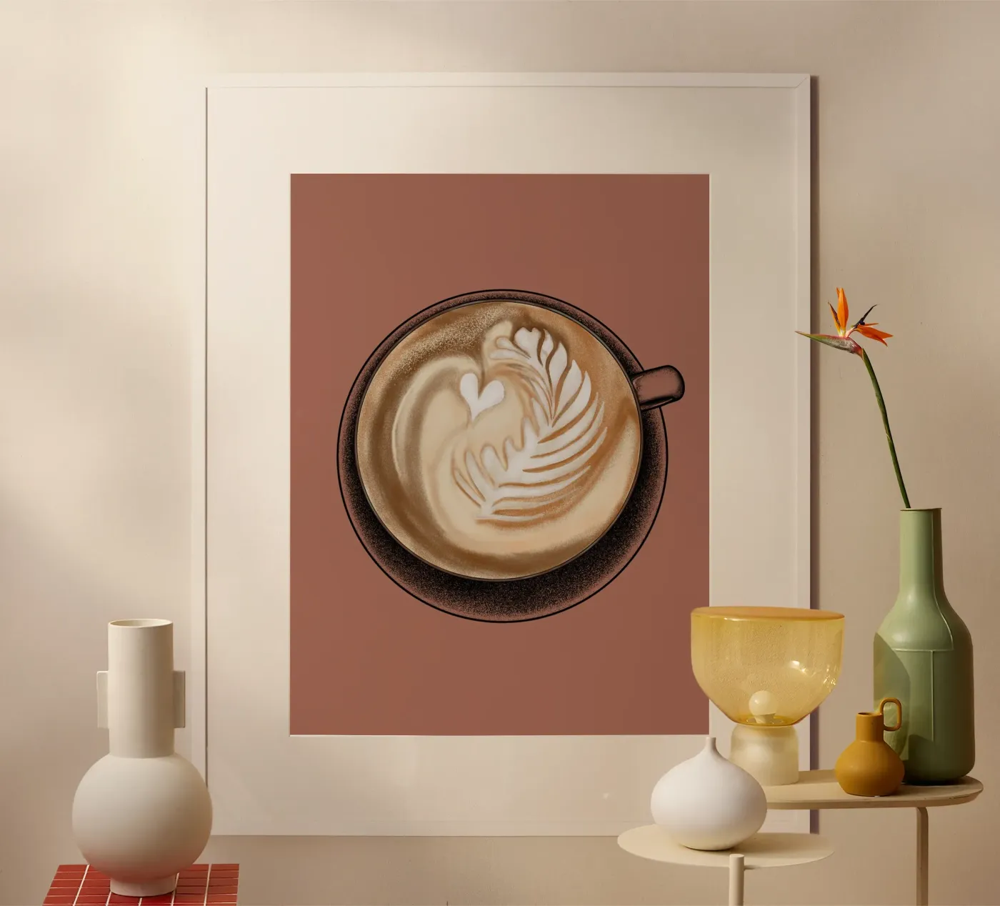 Kaffeepause Poster von Studio Driver