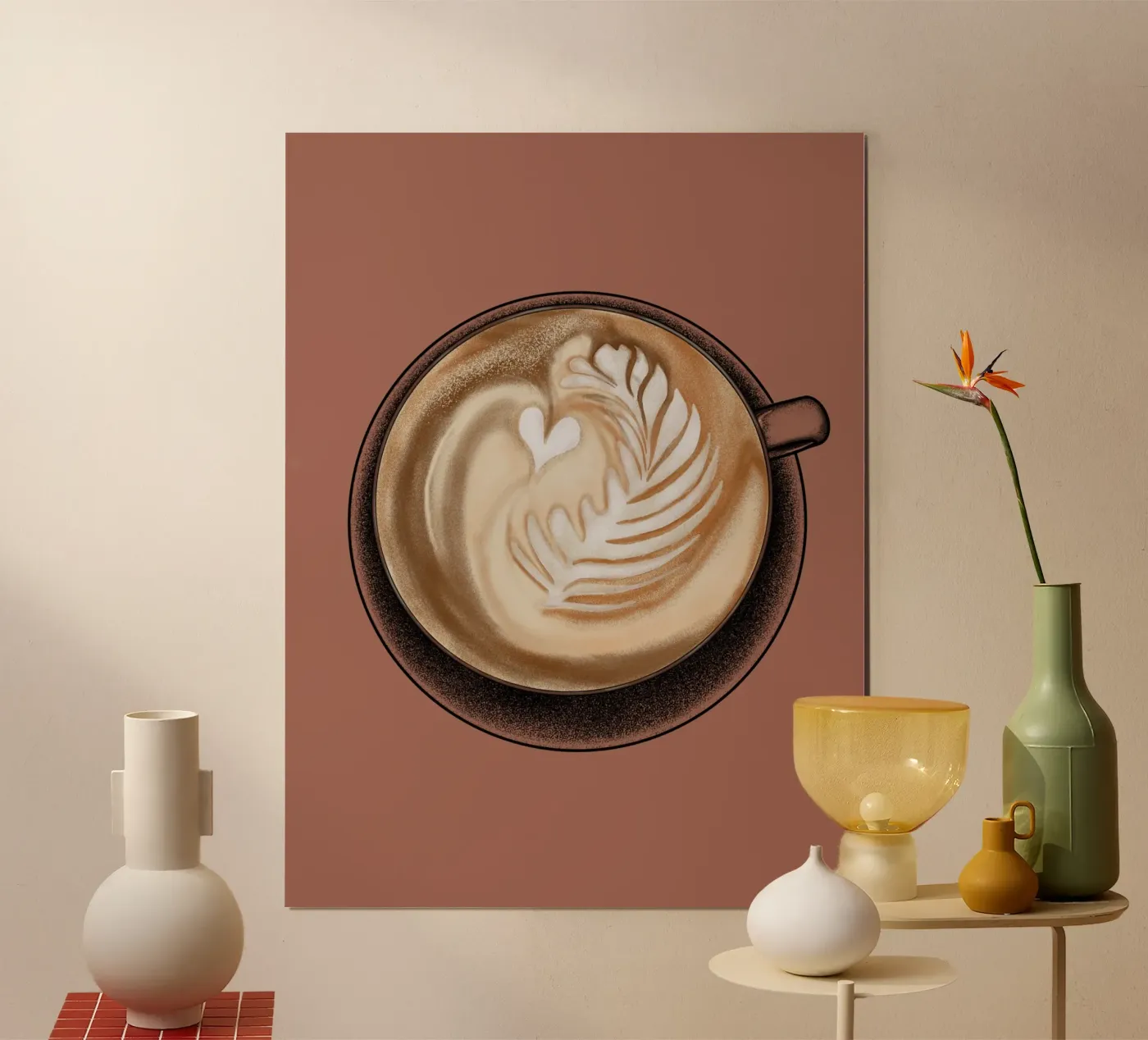 Kaffeepause Poster von Studio Driver
