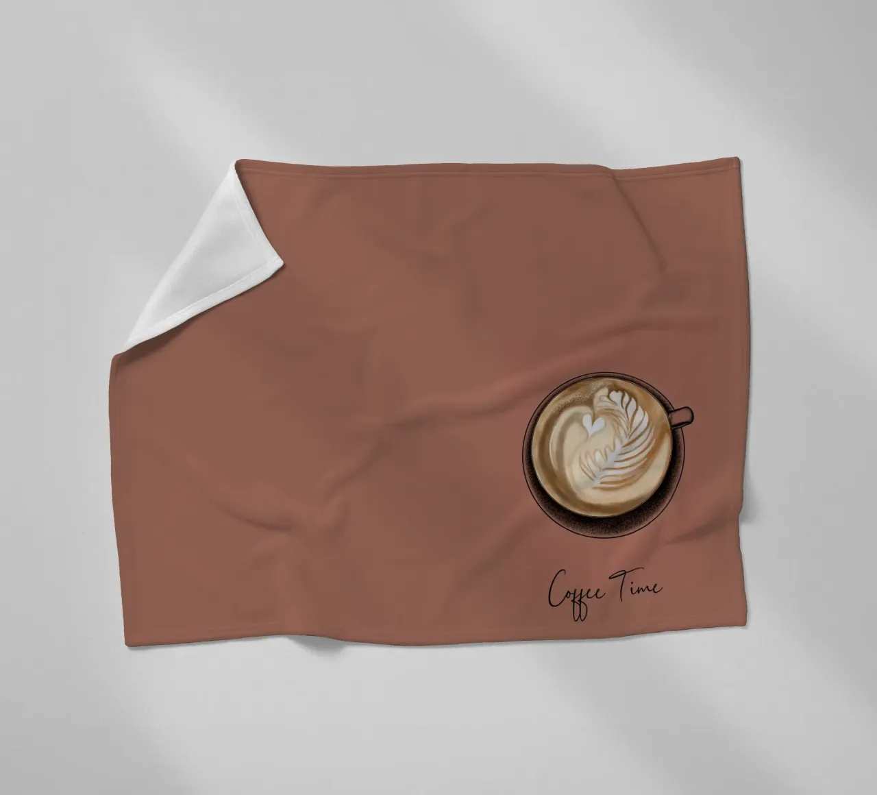 Kaffeepause Fleecedecke von Studio Driver