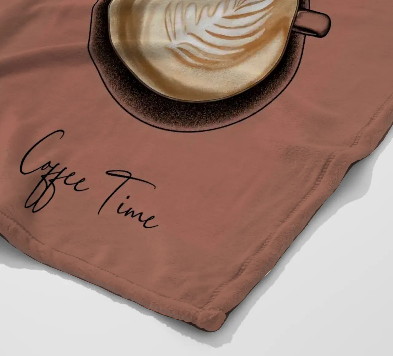 Kaffeepause Fleecedecke von Studio Driver