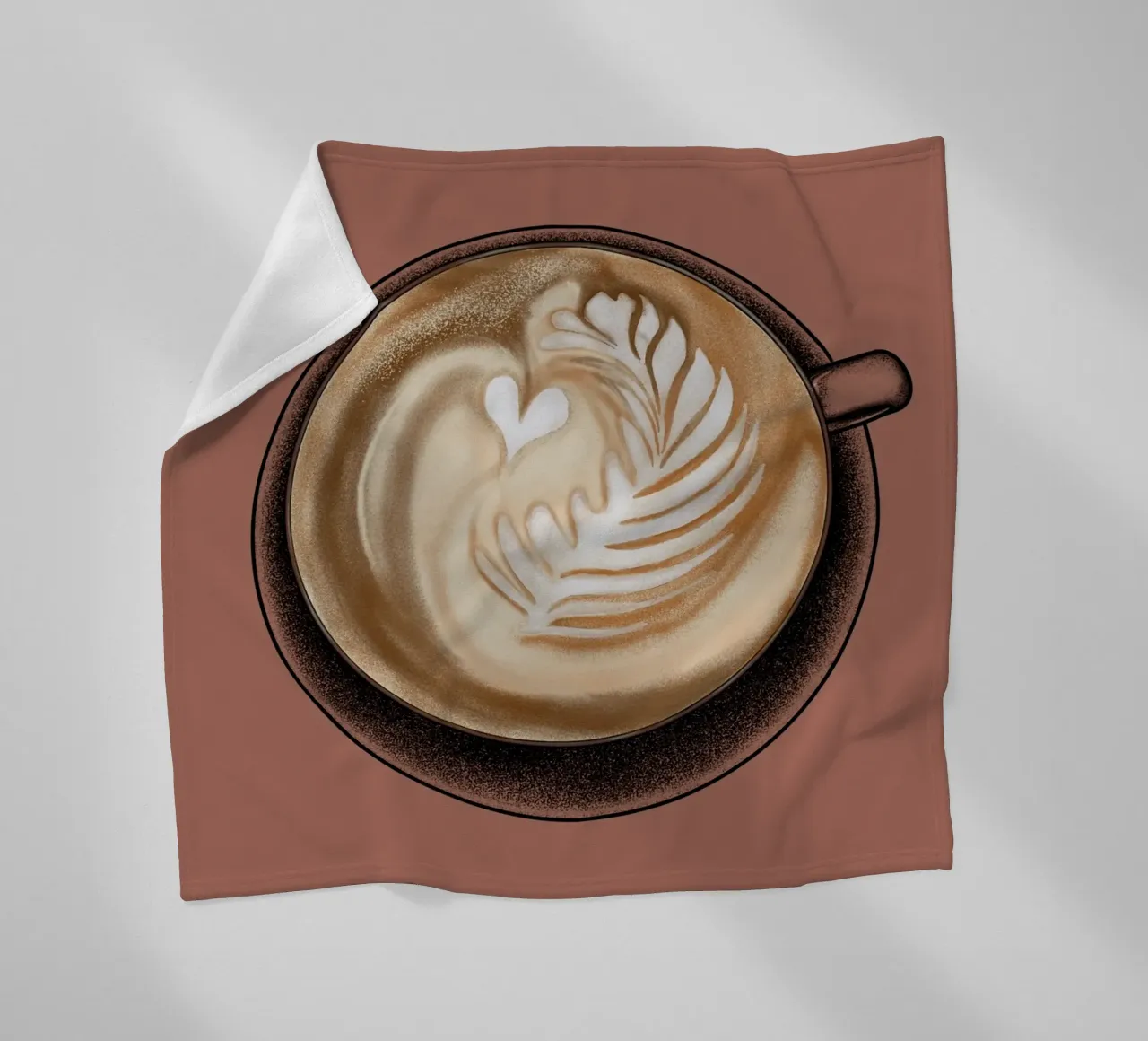 Kaffeepause Fleecedecke von Studio Driver