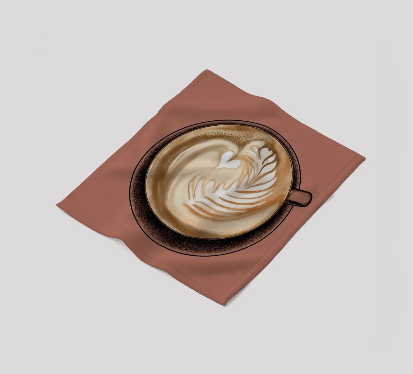 Kaffeepause Fleecedecke von Studio Driver