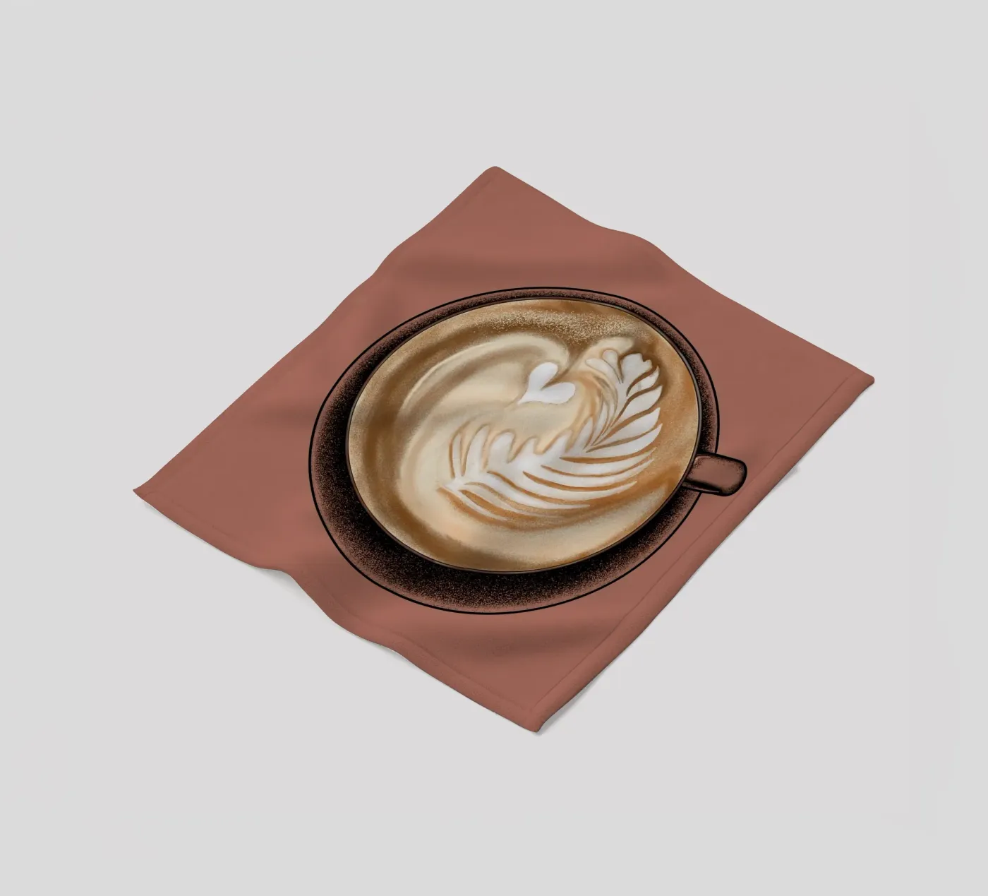 Kaffeepause Fleecedecke von Studio Driver