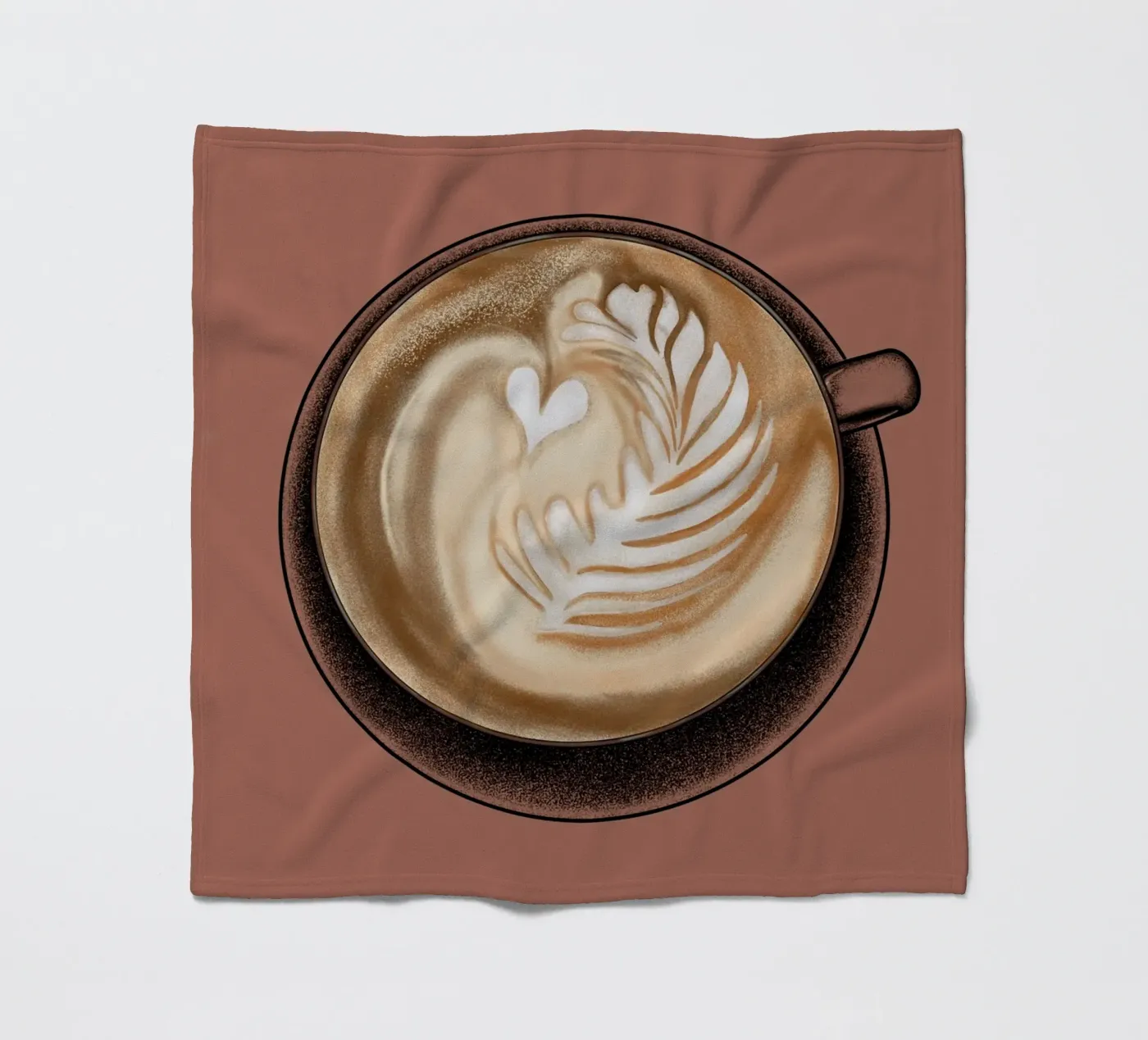 Kaffeepause Fleecedecke von Studio Driver