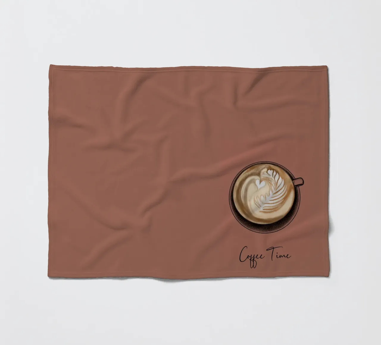 Kaffeepause Fleecedecke von Studio Driver