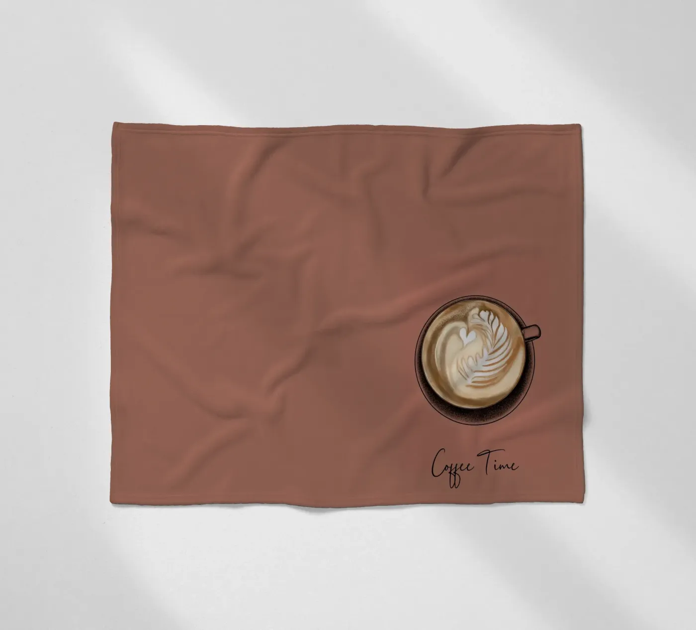 Kaffeepause Fleecedecke von Studio Driver