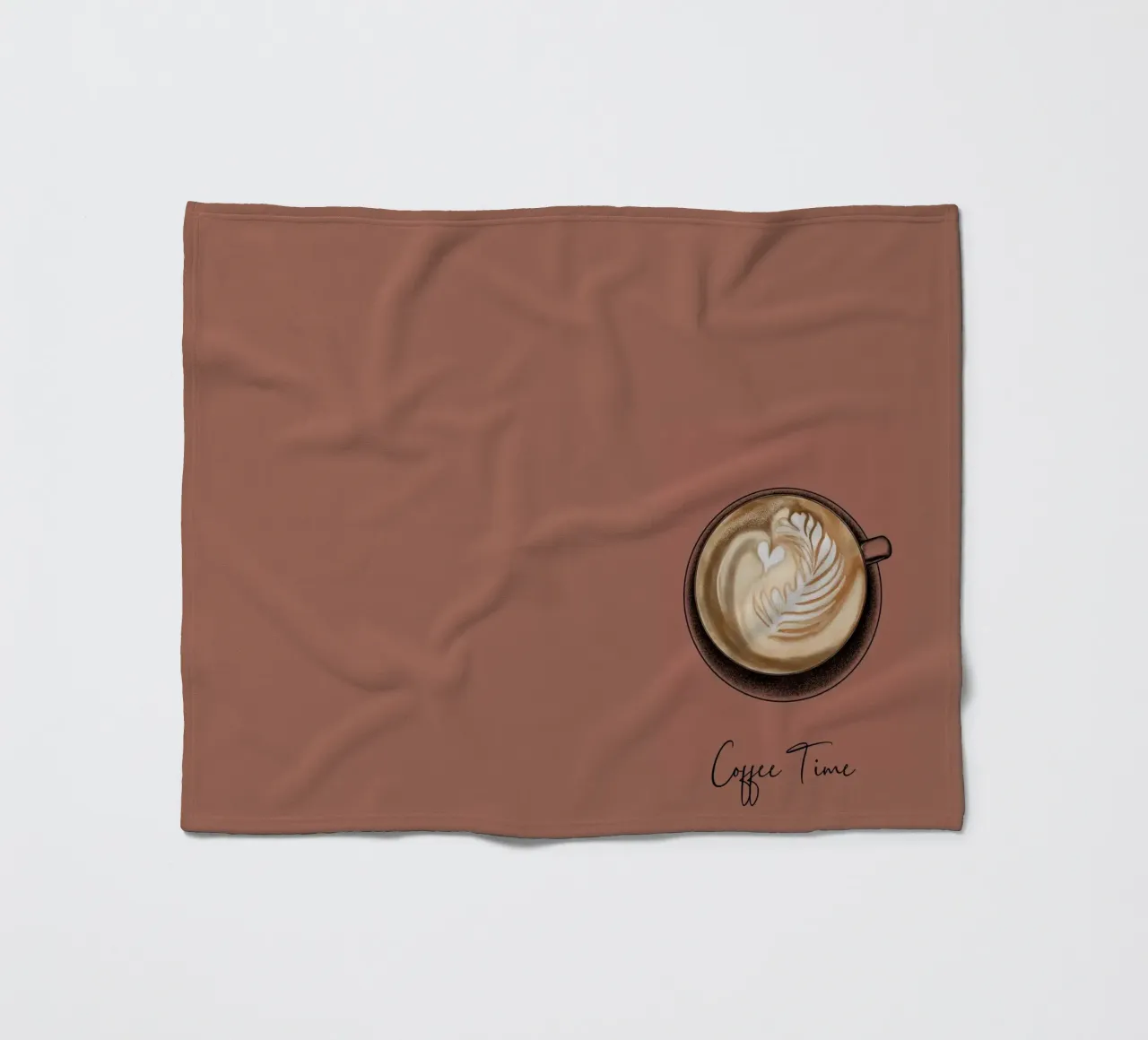 Kaffeepause Fleecedecke von Studio Driver