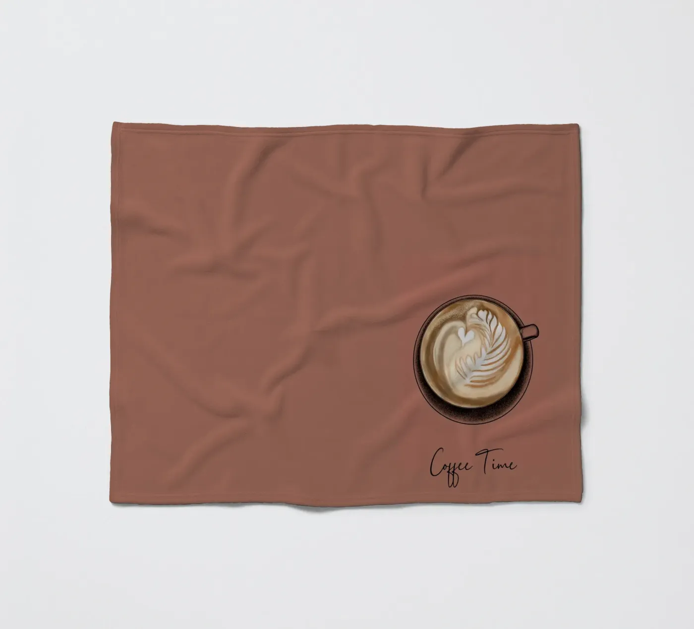 Kaffeepause Fleecedecke von Studio Driver