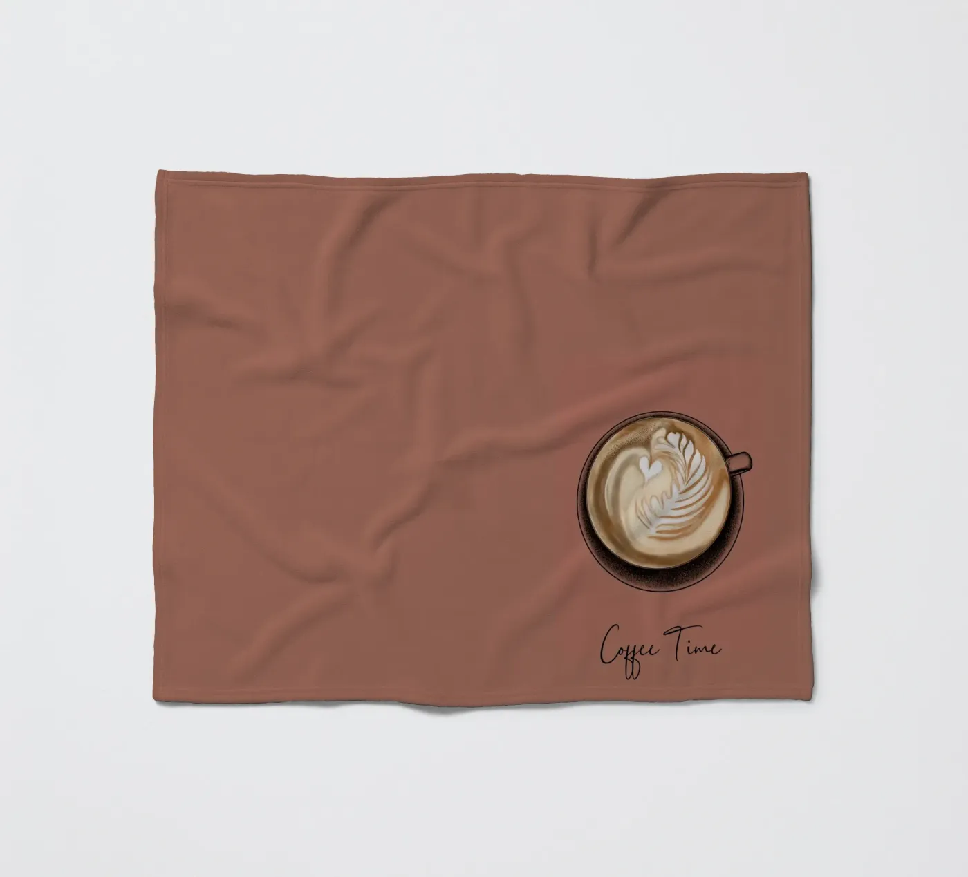 Kaffeepause Fleecedecke von Studio Driver