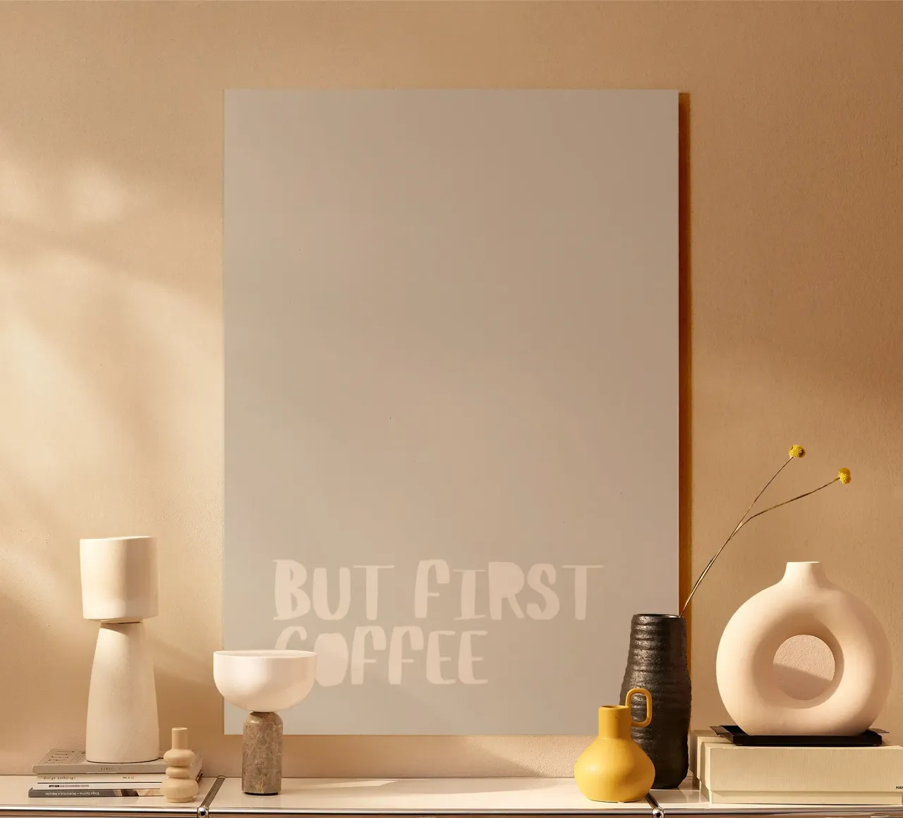 But First Coffee plexiglass da PurePeachCleanLine