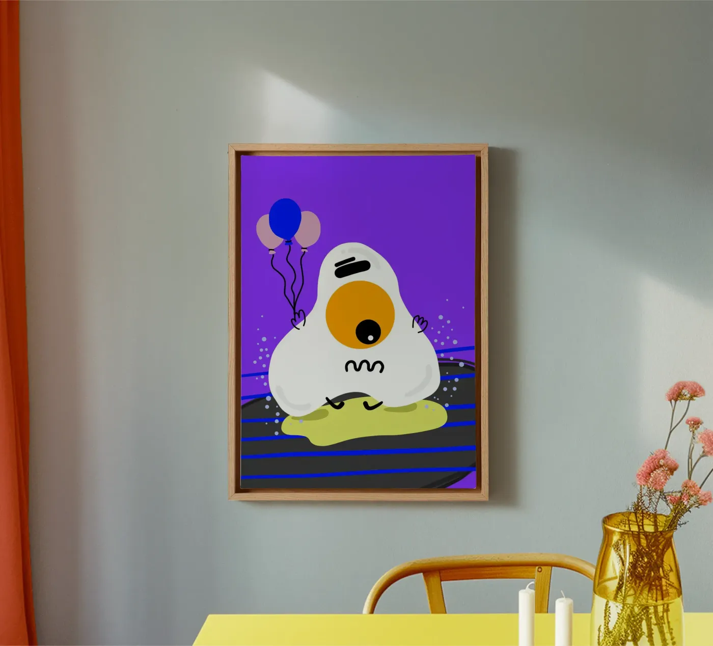 egg canvas van Tiffy Soso