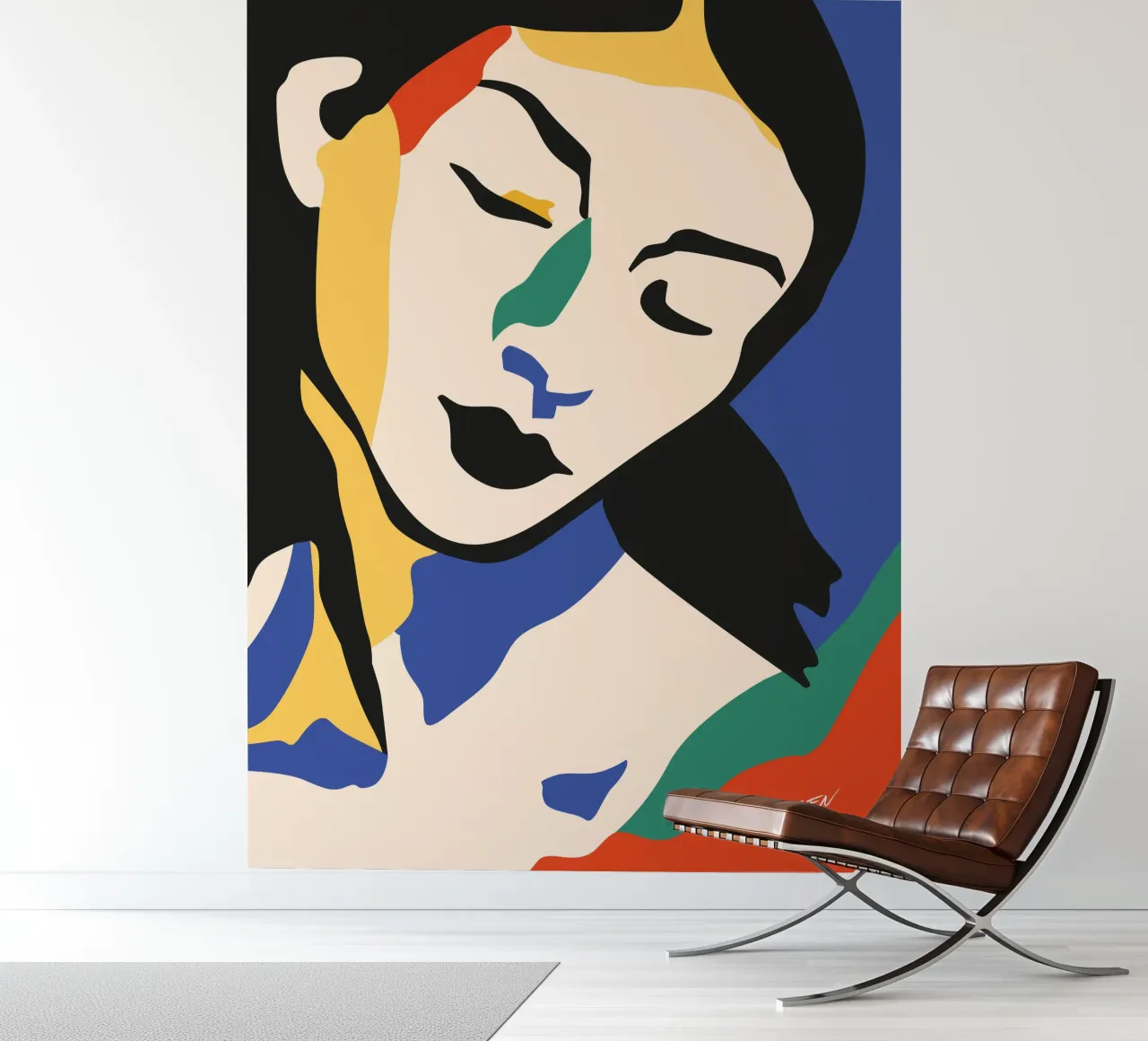 Vrouwelijkheid fotobehang van Tamsen Design