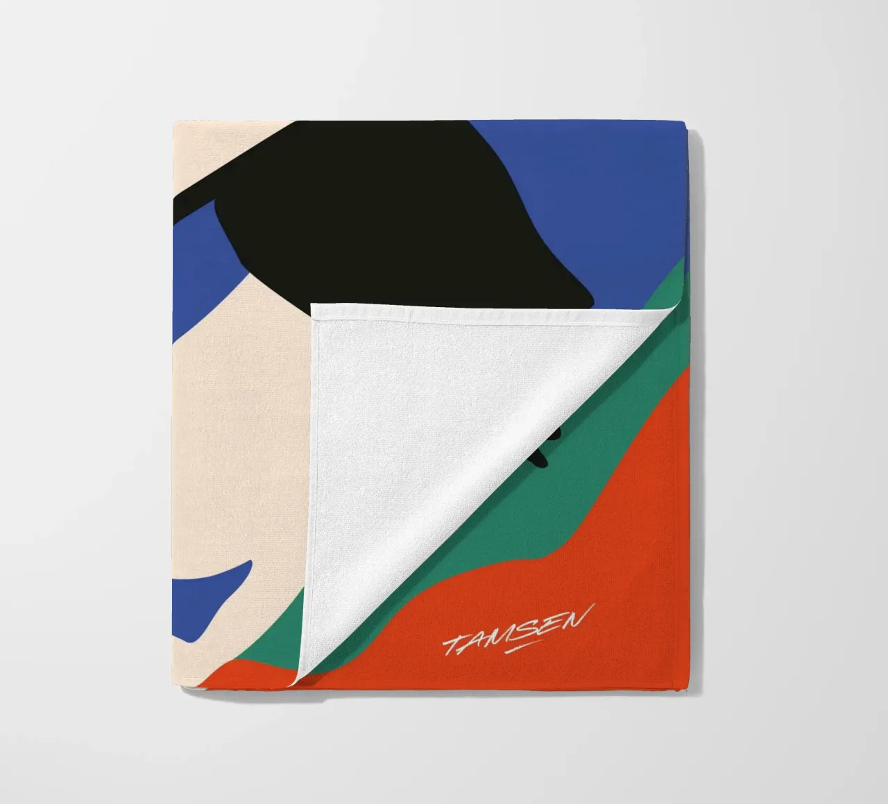 Femininity beach towel by Tamsen Design