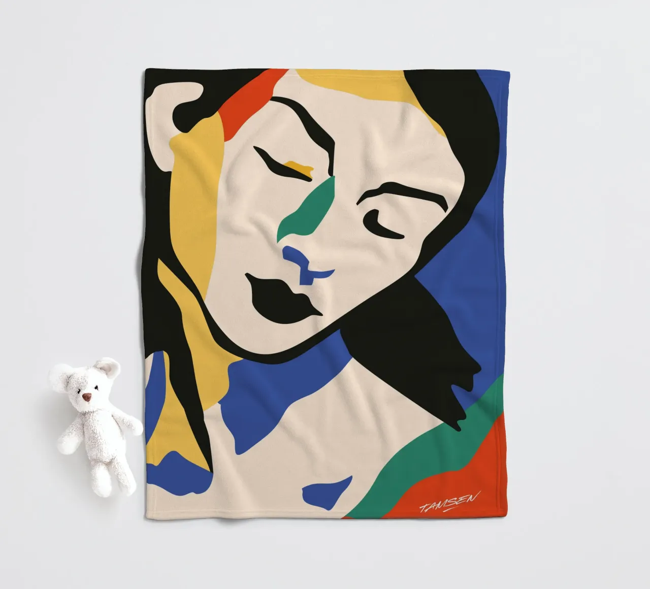 Weiblichkeit Fleecedecke von Tamsen Design