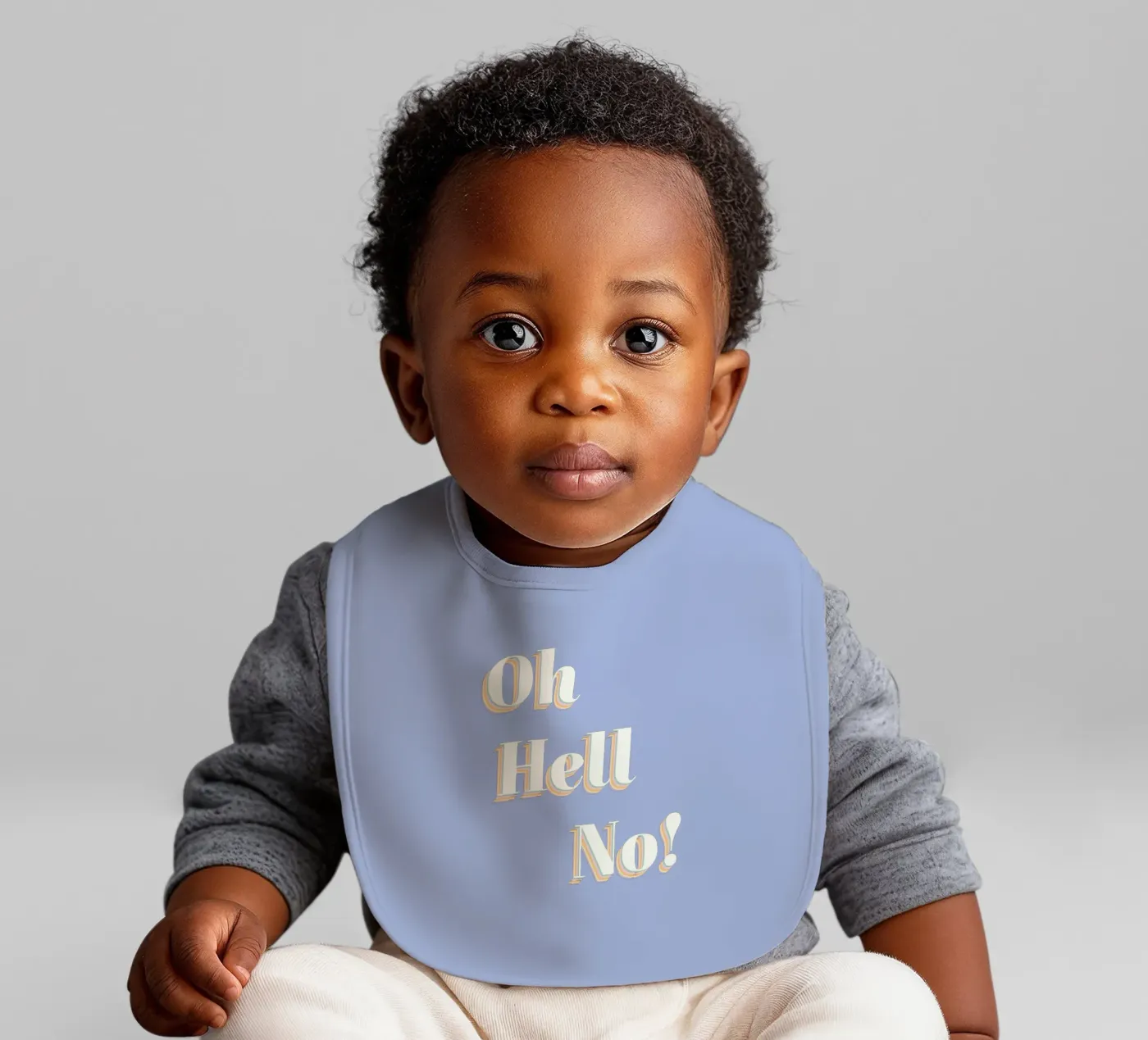 Oh Hell No! bavaglino da DesigndN