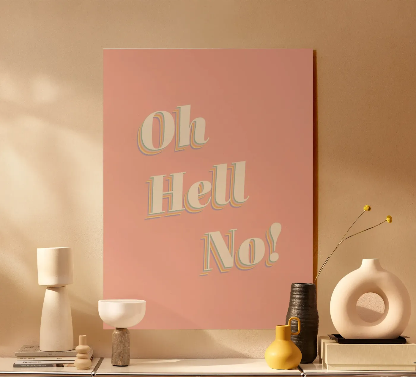 Oh Hell No! plexiglas de DesigndN