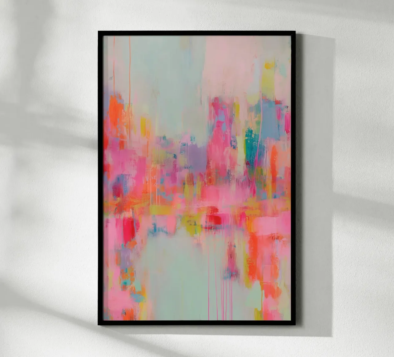 Neon liquido Echo poster da Carinaprint