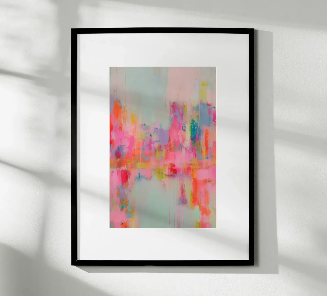 Neon liquido Echo poster da Carinaprint