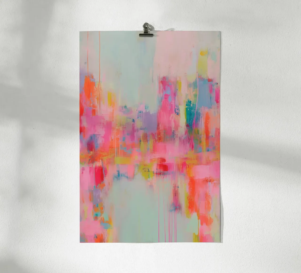 Neon liquido Echo poster da Carinaprint