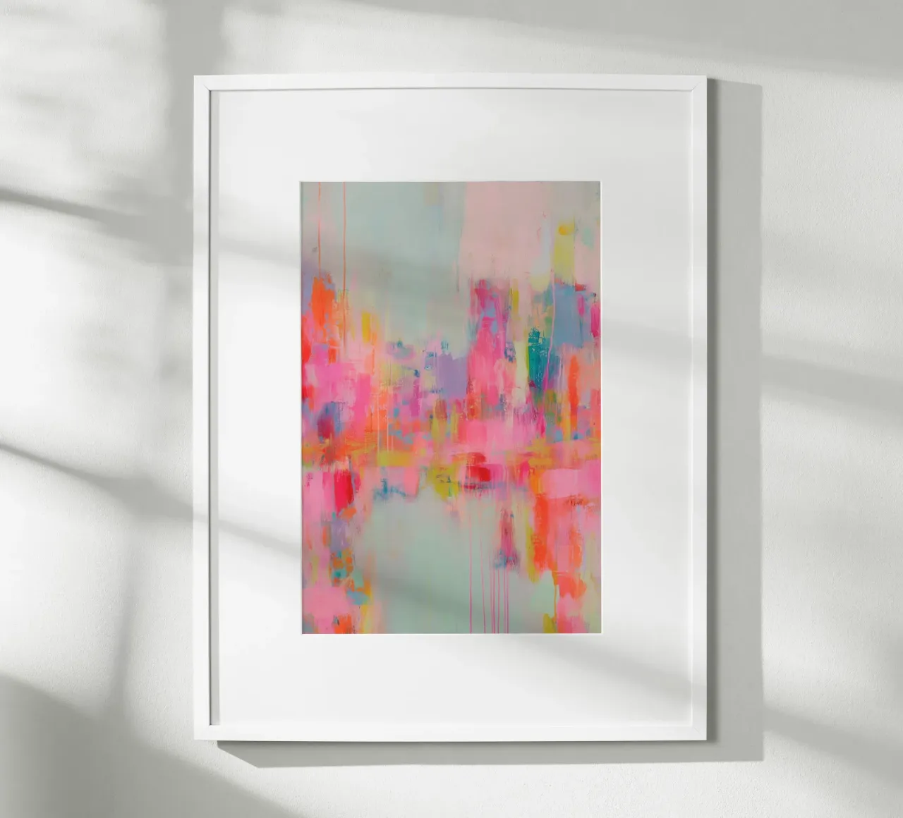 Neon liquido Echo poster da Carinaprint