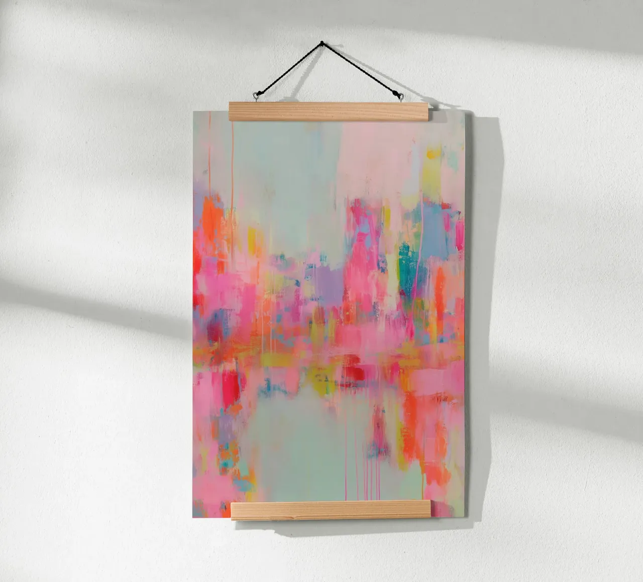 Neon liquido Echo poster da Carinaprint