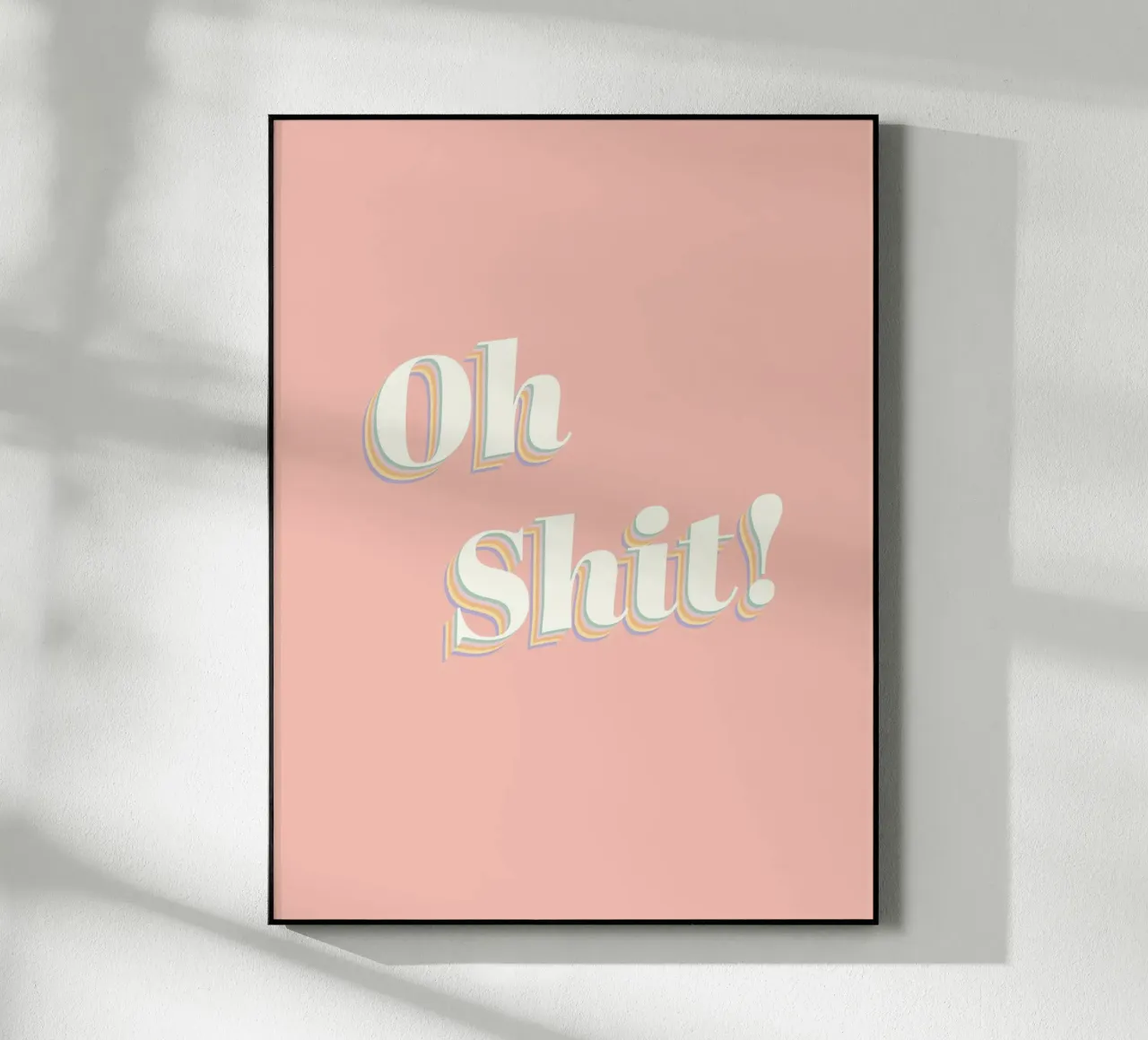 Oh Shit! plexiglass da DesigndN