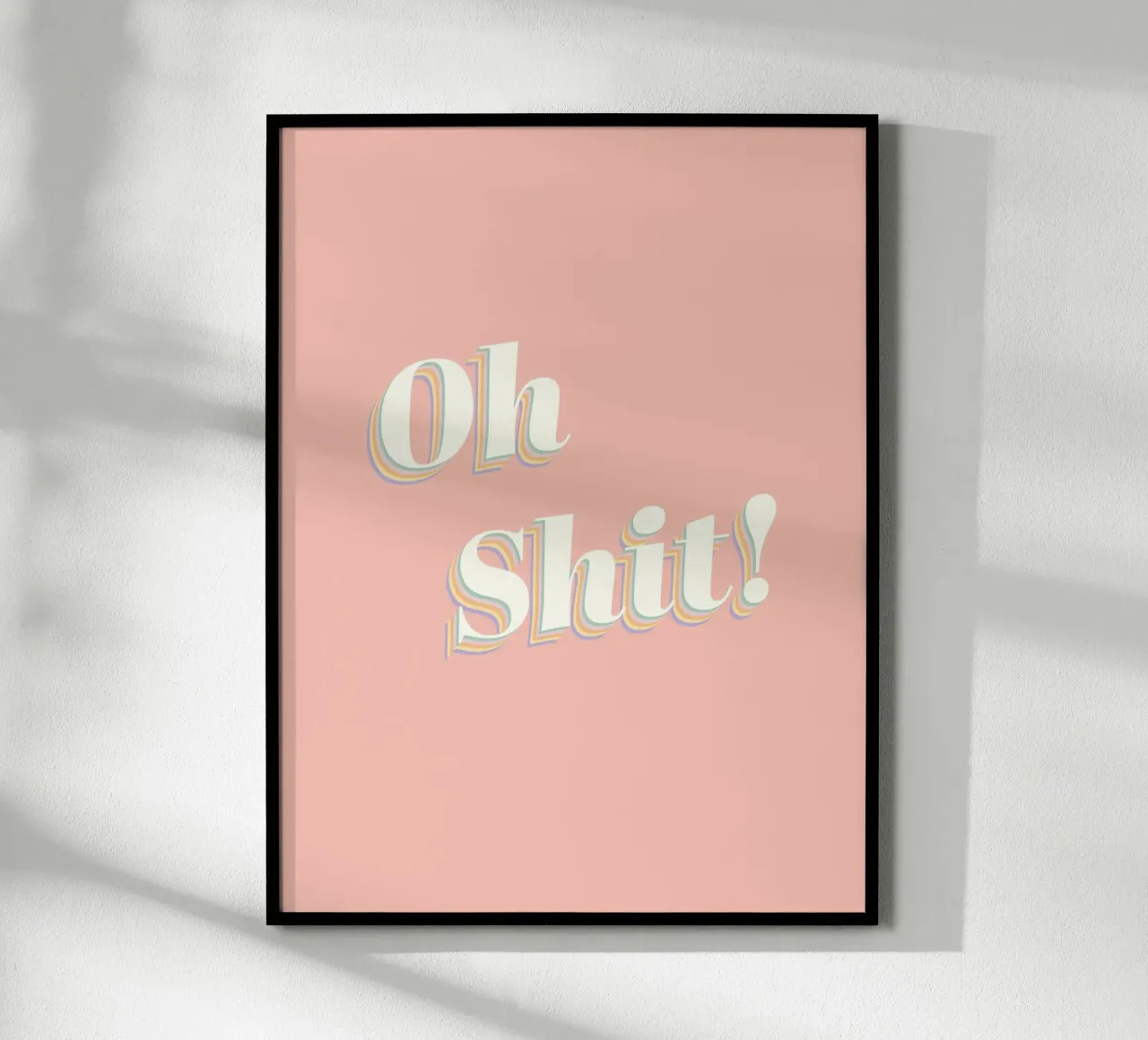 Oh Shit! poster da DesigndN