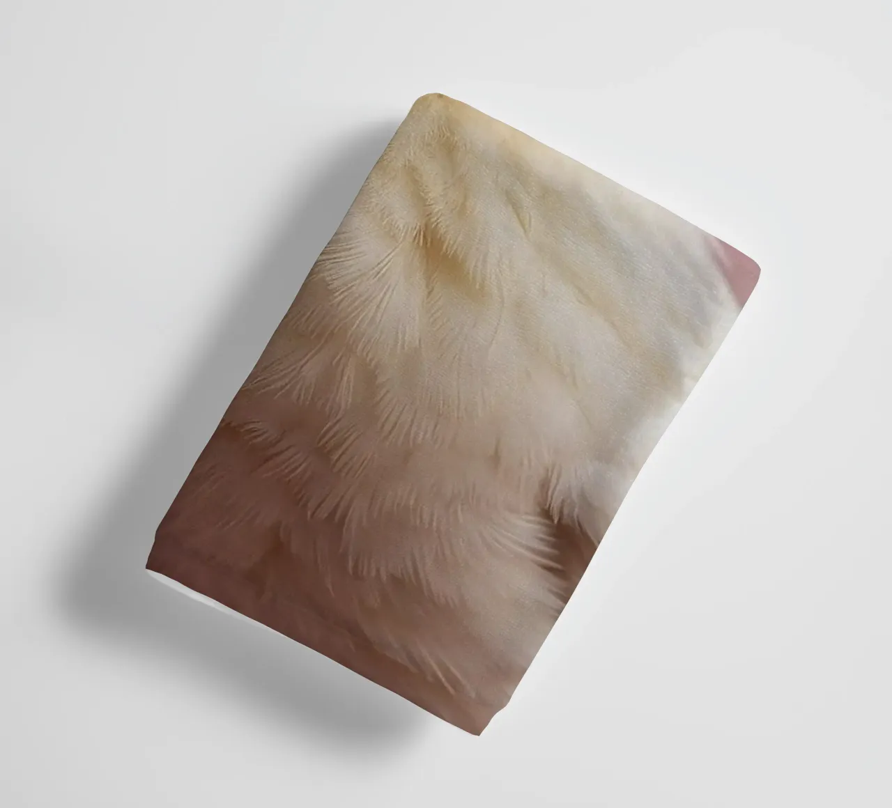 Portrait of a fluffy chick | Work 61 towel by Paws & Portraits