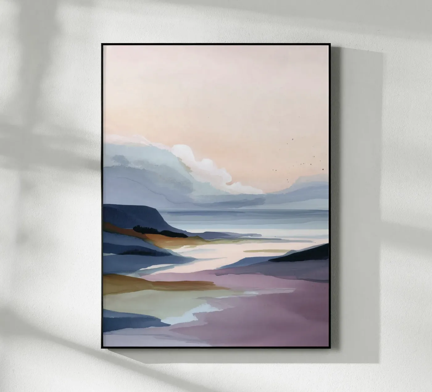 Low Tide Acryl-Glas von softsoul