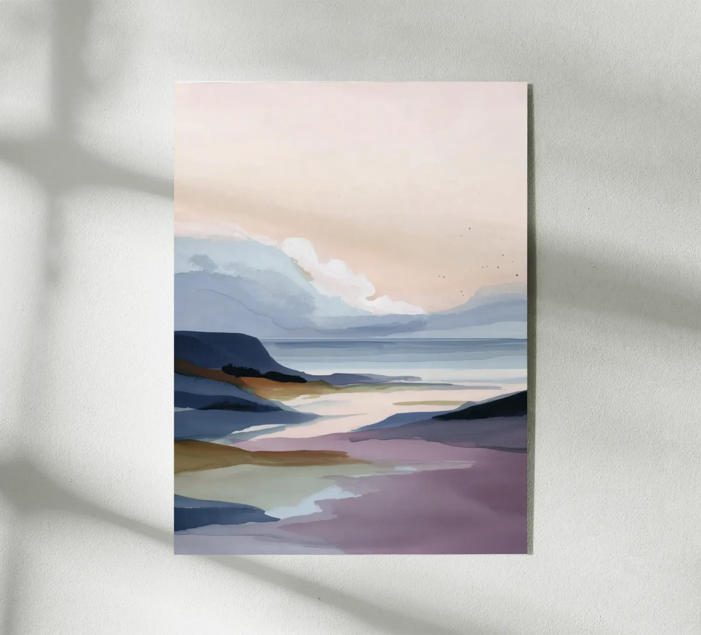 Low Tide Acryl-Glas von softsoul
