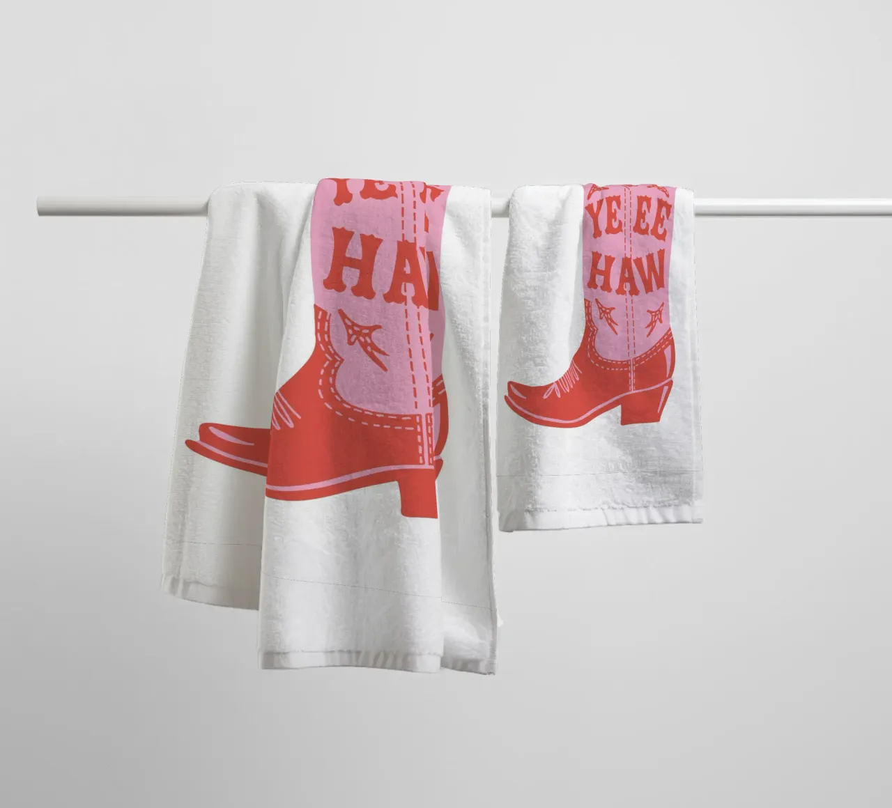 Yee Haw towel by cafelab