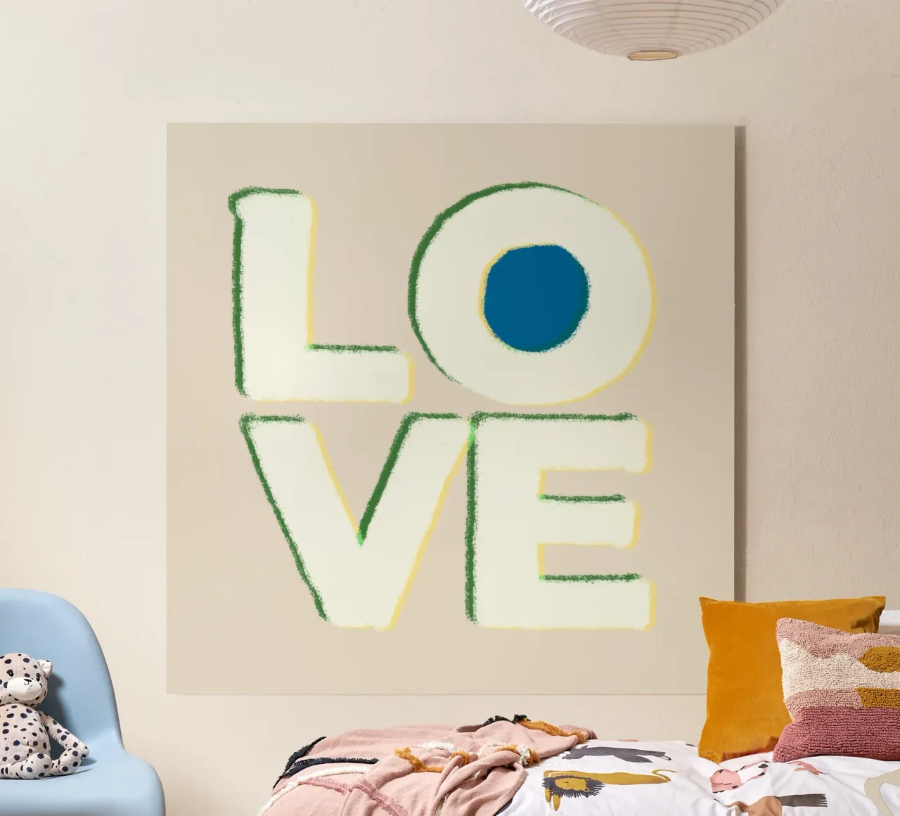 LOVE plexiglass da I love COLORS