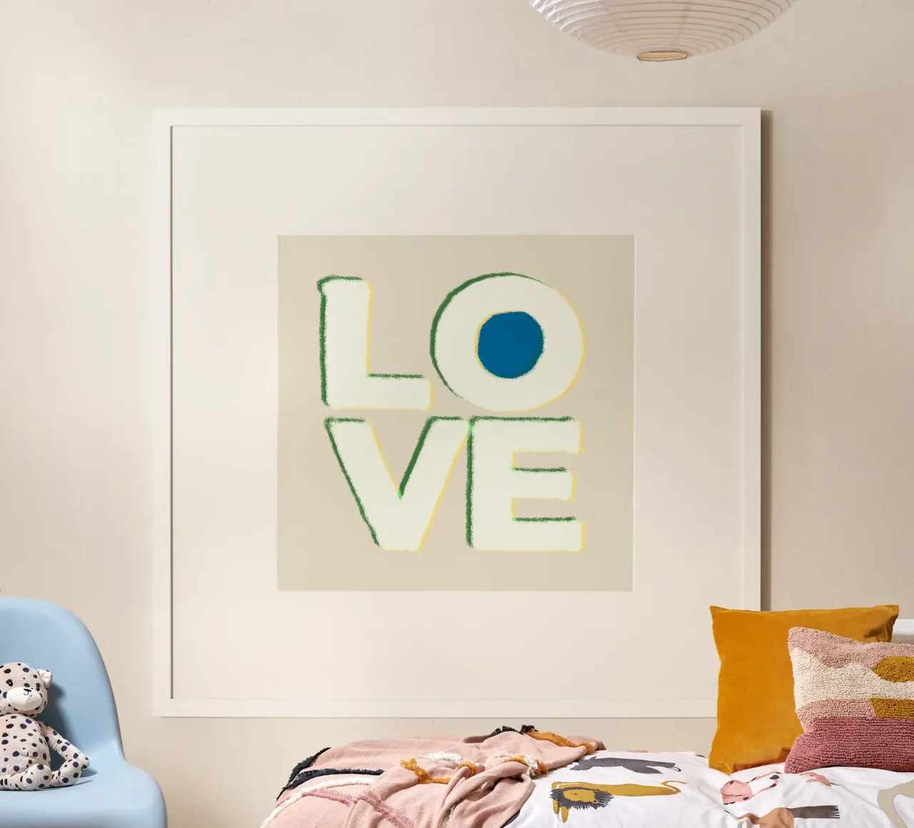 LOVE poster da I love COLORS