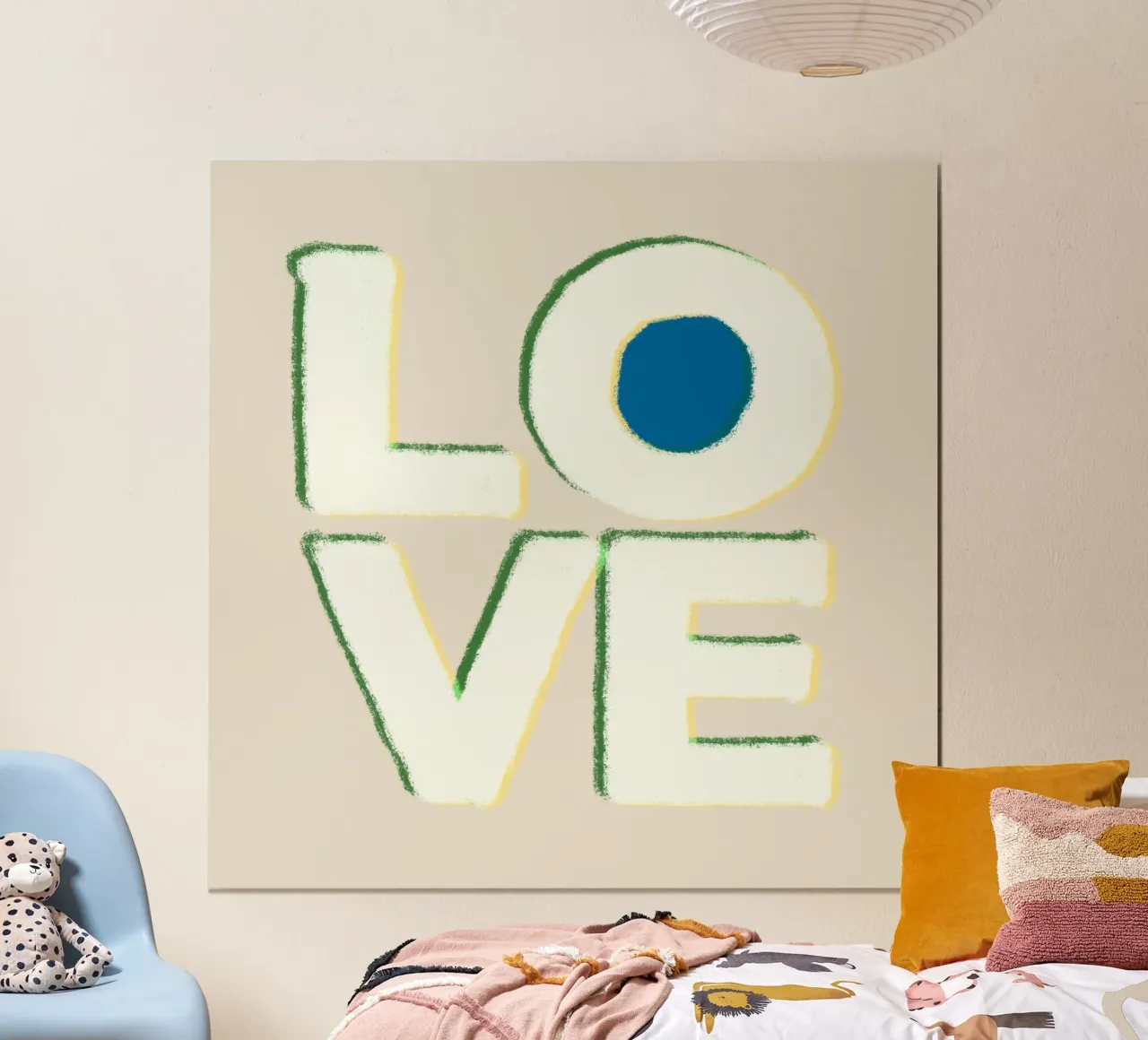 LOVE poster da I love COLORS