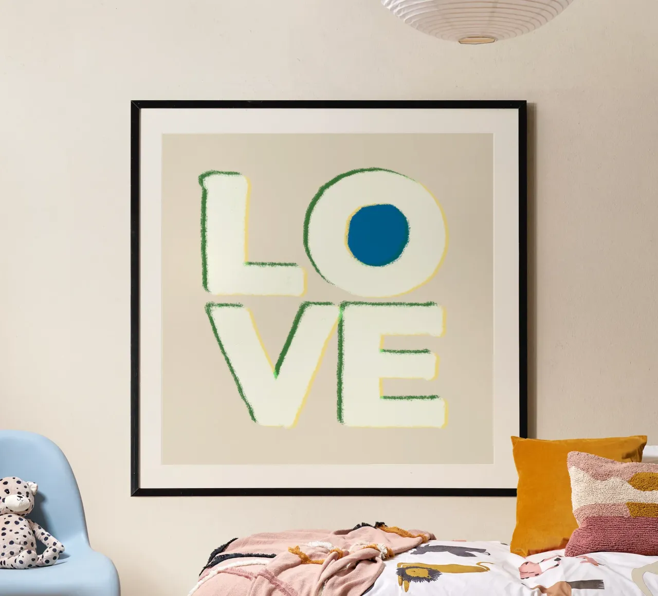 LOVE poster da I love COLORS