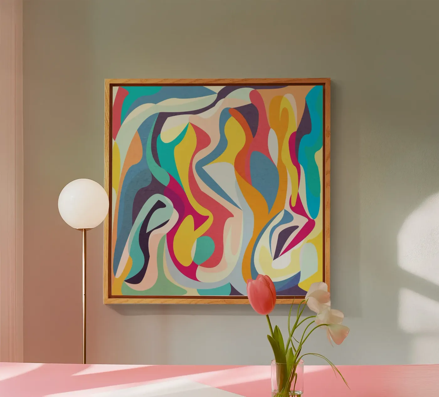 Le flux plexiglas de The Look