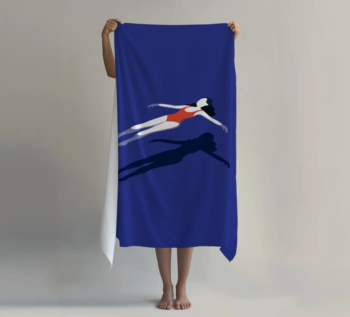 Schwerkraft Strandtuch von Tamsen Design